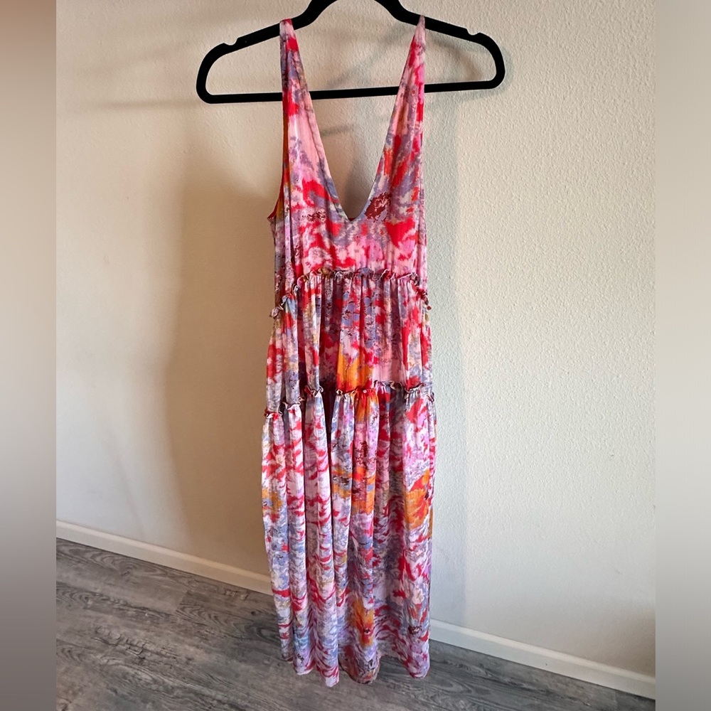 Free People Floral Maxi Dress